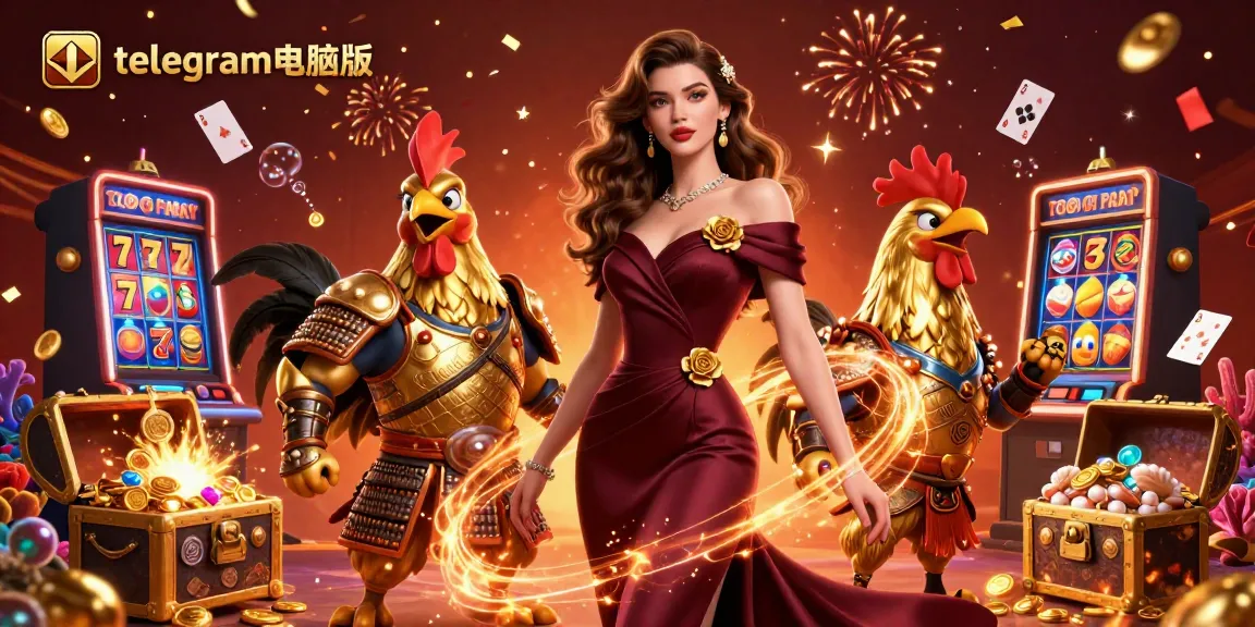 在充满生动老虎机元素和色彩鲜明角色的动态赌场场景中，享受telegram电脑版的乐趣。