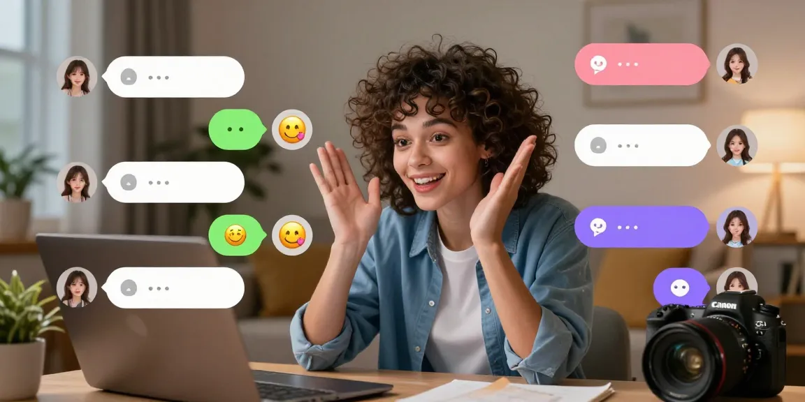 Engaging in an nsfw ai chat with a customizable avatar in a cozy digital space.