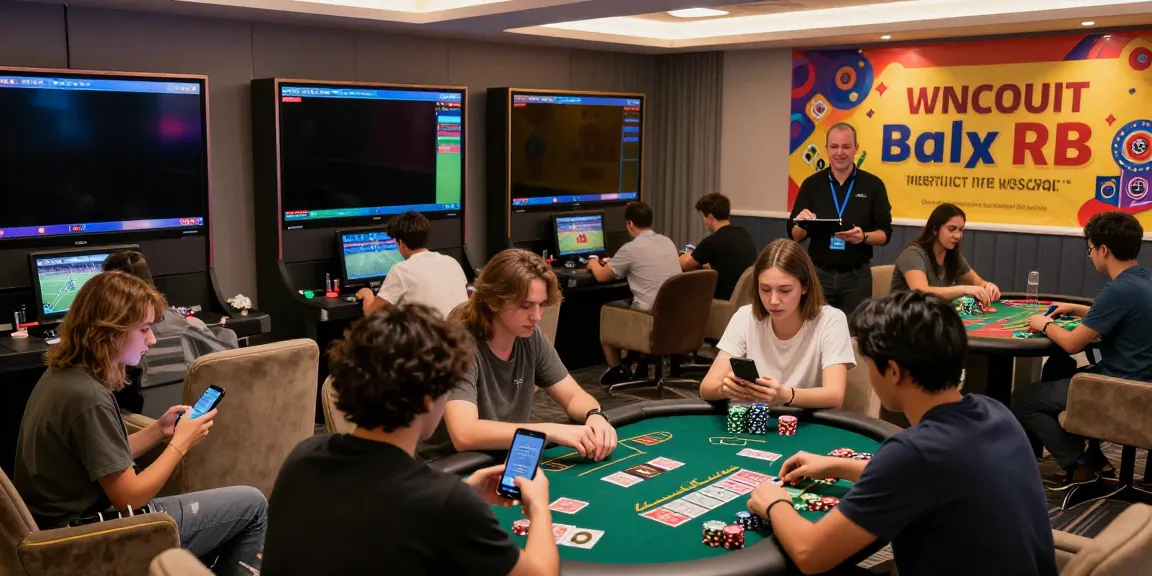 Exciting online gaming scene at https://net88.broker/ showcasing diverse players enjoying sports betting and casino games.