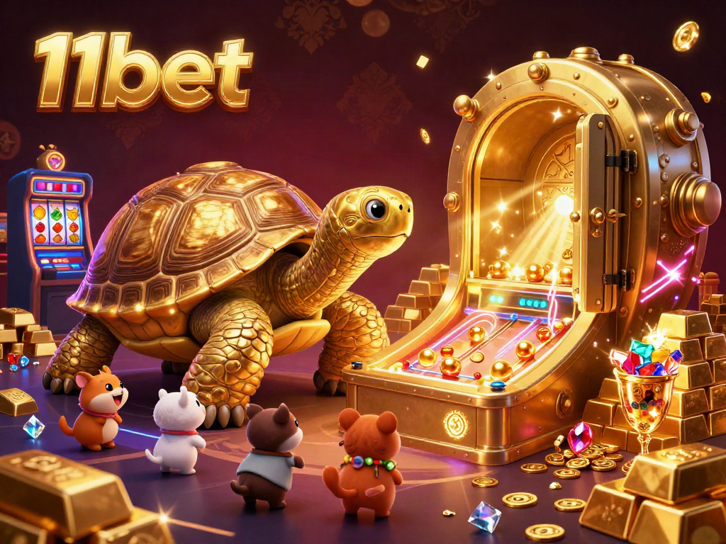 Engage with thrilling games at 11bet casino featuring vibrant themes, golden treasures, and excitement aplenty.